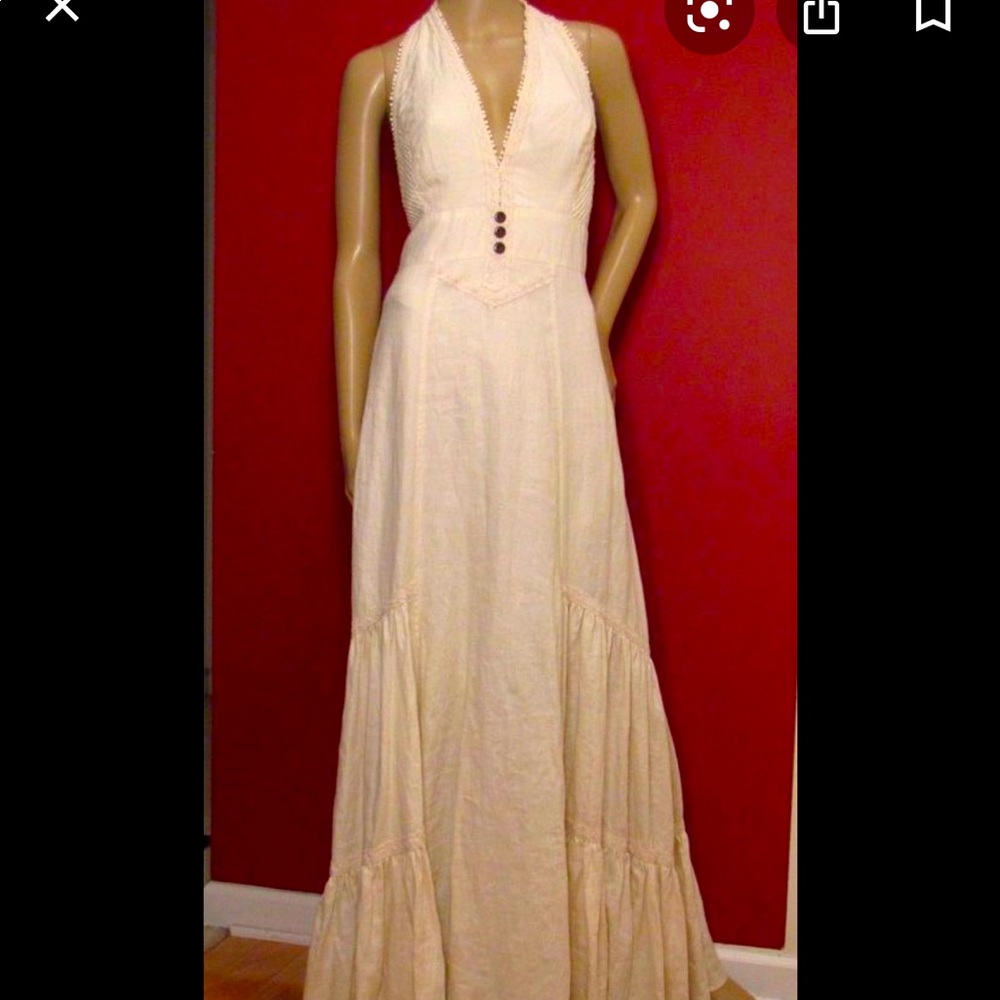 Victoria’s Secret NWOT
Linen Maxi Dress
Size 10